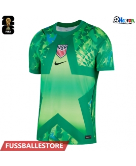 Günstige Vereinigte Staaten Torwart Heimtrikot WM 2026 Kurzarm